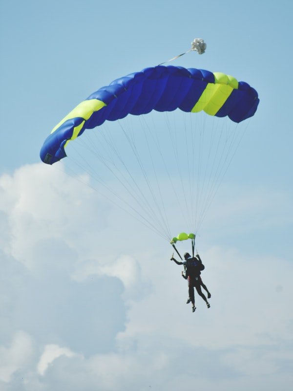 Skydiving Parachute Flight