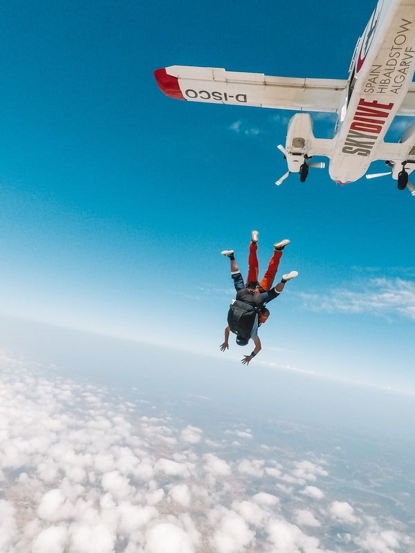 Skydiving Out Of Plane