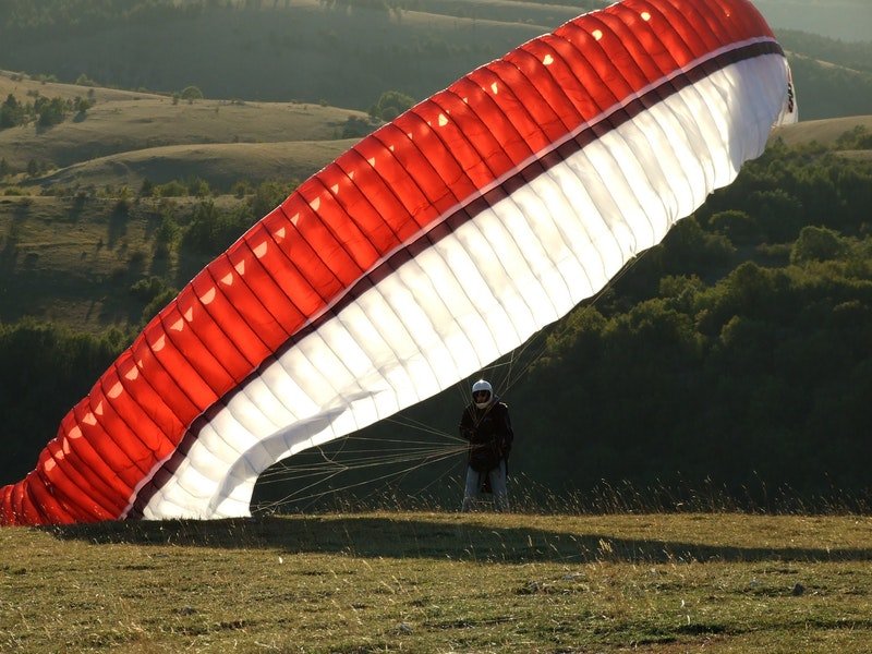 skydive landing