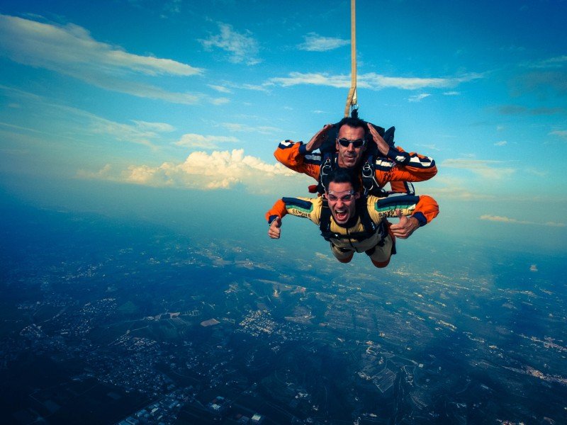 Skydiving is worth your investment.