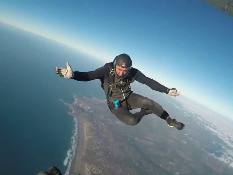 One of the best locations for skydiving in UK is Cornwall.