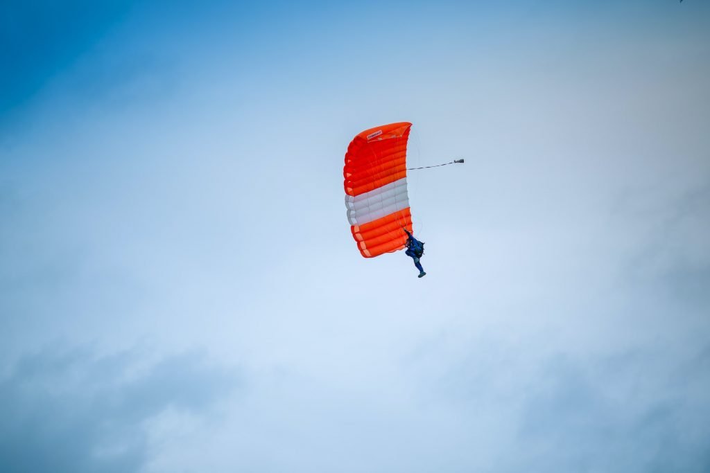 open parachute